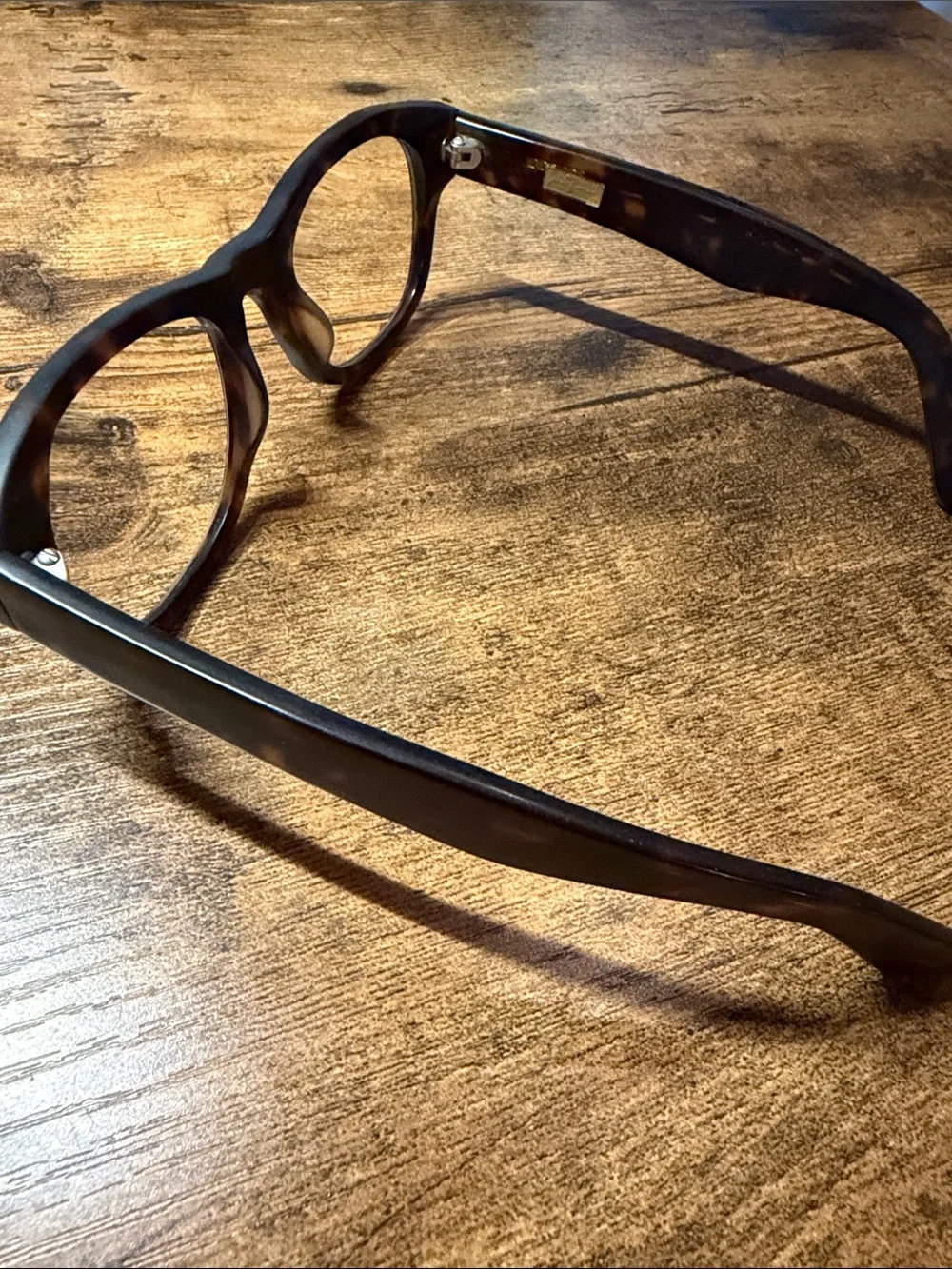 Women's Matte Dark Brown Tortoise Glasses - Lightweight Everyday